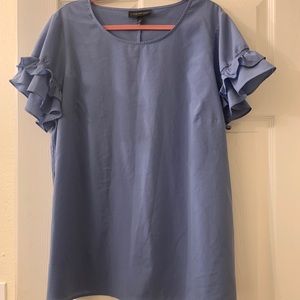 Lane Bryant Ruffle sleeve blouse
